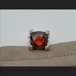 David Yurman Cushion On Point Citrine